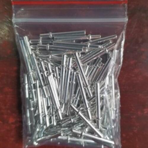 18pcs D2mm*20.3mm*3mm*4.3mm module power pin Cylindrical head cap straight needle tin-plating