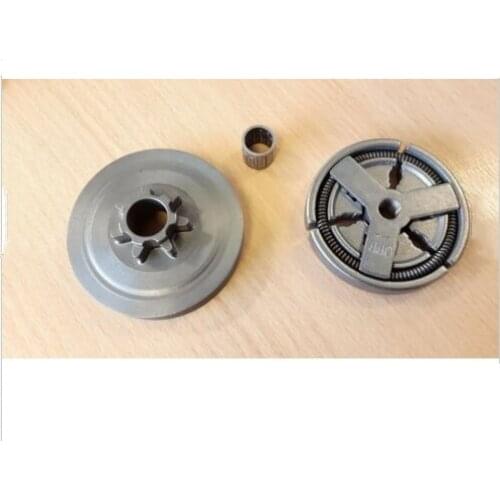 3pcs Clutch Drum & Clutch & needle bearing Fit for Chinese chainsaw 4500 5200 5800