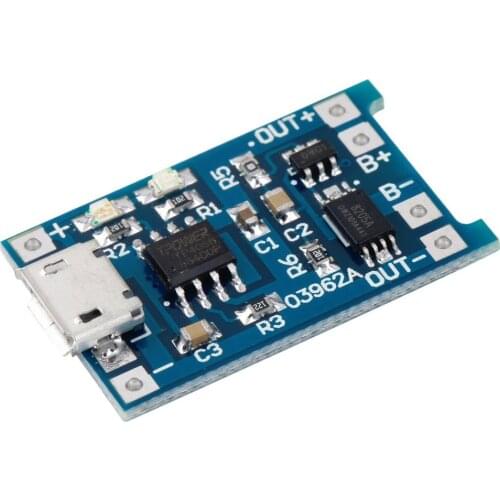 5V Micro USB 1A 18650 Lithium Battery Charging Board Charger Module With Protective New Battery Charger Module