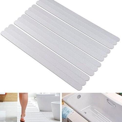 6Pc Bath Shower Anti-Slip Tapes Non Slip Strips Pad Flooring Safety Mat Stickers