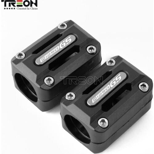 DESRIK Store Motorcycle Accessories Engine Crash Bar Bumper Guard Protection For BMW R1250GS Decorative Block 1 Pair