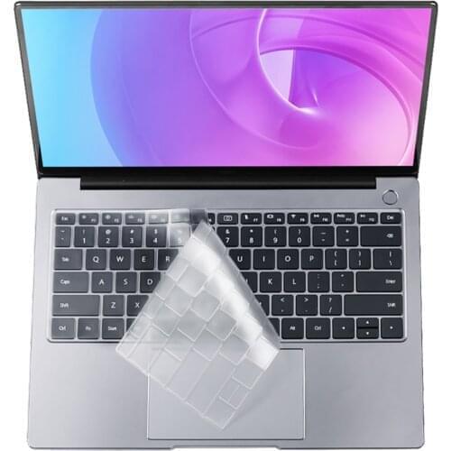 Laptop Keyboard Cover For Huawei Matebook D 14 D 15 13 X Pro 13.9 Clear TPU Keyboard Covers Skin For Honor MagicBook 14 15