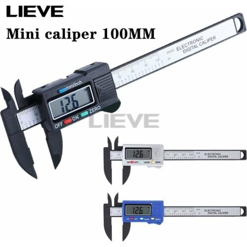 Digital Caliper Electronic Vernier Caliper 100mm Calliper Micrometer Digital Ruler Measuring Tool 100mm 0.1mm