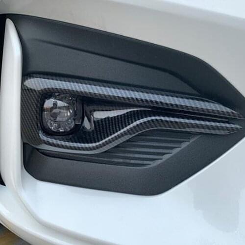 For Ford Focus ST-Line 2019 2020 ABS Chrome Front Foglight Fog Light Cover Trim Car Sticker Protect Exterior Accessories Styling
