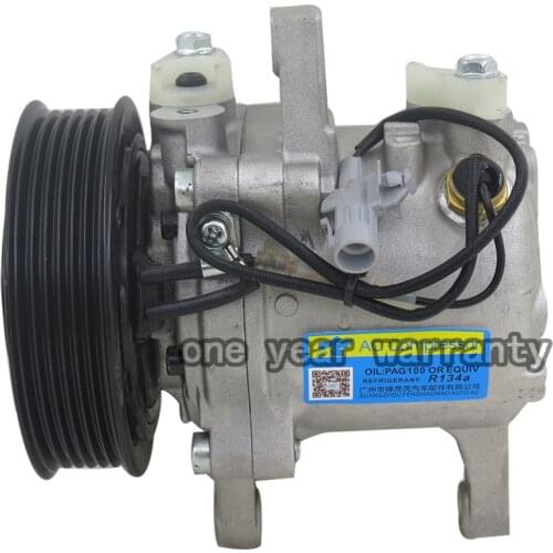 SV07E Air Conditioning AC Compressor for Kubota Daihatsu Hijet Move Copen 447280-3050