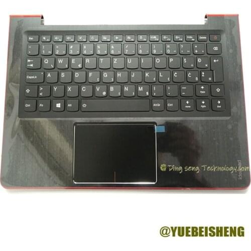 New For Lenovo Ideapad 510S-13 510S-13IKB 510S-13ISK 310S-13 310S-13isk Serbian EUR keyboard upper cover Touchpad,5CB0L45109