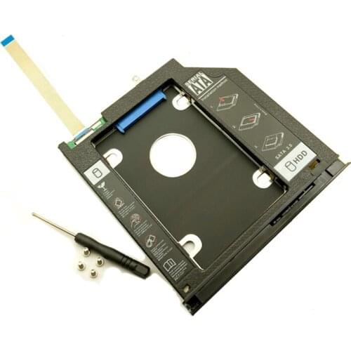 New SATA 2nd HDD SSD Hard Drive Caddy for DELL Inspiron 3567 3562 3568 9.5mm
