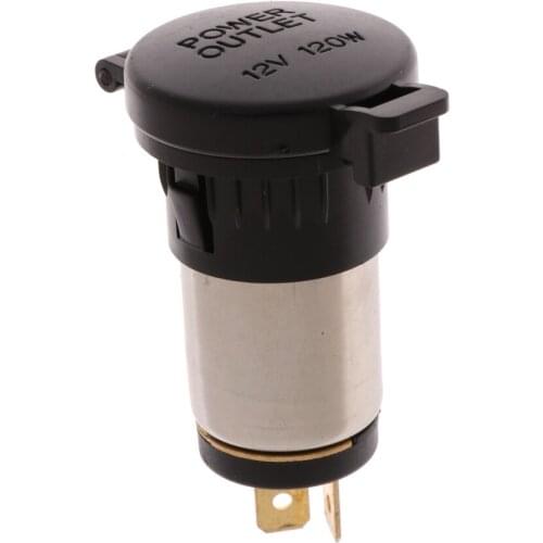 Great Performance 12V 120W Motorcycle Car Lighter Socket Plug