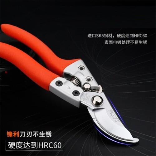 HRC60 Garden Scissors Grafting Tool Fruit Tree Pruning Shears Bonsai Pruners Garden Shears Gardening Secateurs Easy Pruners
