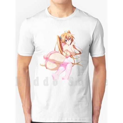 Shidou Irina Kawaii Ass Pantsu | High School Dxd T Shirt Cotton Men Diy Print Cool Tee Rias Gremory Highschool Dxd High School