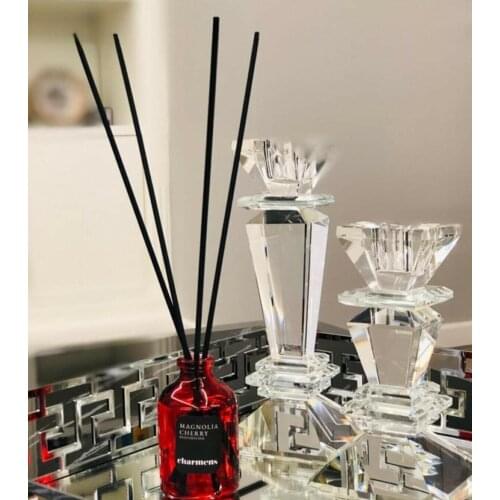 Magnolia Cherry Modern Rattan Bamboo Sticks Air Freshener Aroma Diffuser Set Living Room Bathroom Home Decor Room Fragrance