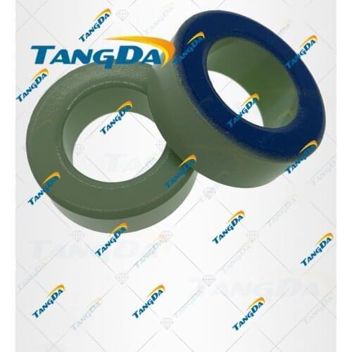 T157 -52 Iron powder cores T157-52 40*24*15mm 99nH/N2 75ue Iron dust core Ferrite Toroid Core toroidal green blue 157 52 Q