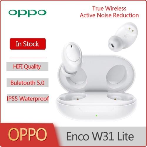 OPPO Enco W31 Lite TWS Bluetooth Earphones High-definition Sound Quality IP55 Dustproof Waterproof 20h Battery Life Headset