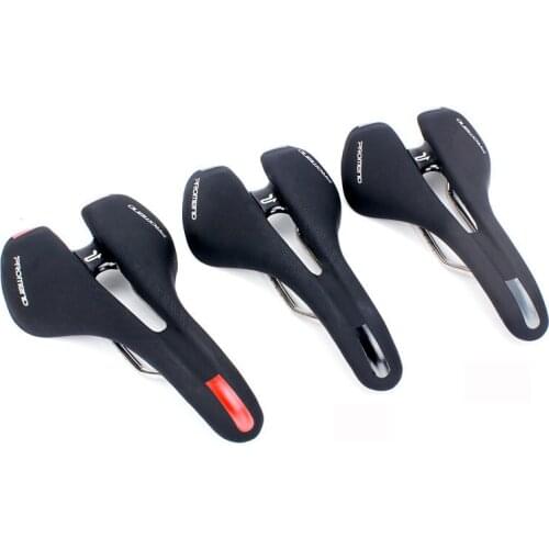 Waterproof Bicycle Saddle Pad Soft Pu Leather Race Bike Saddle Suspension Bike Seat Cover Outdoor Cycling Saddle Front Men Women