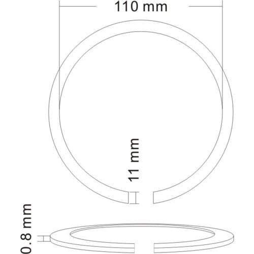 110mm Soundhole Cover Soundhole Cover Feedback Buster for Guitars (Colorful)
