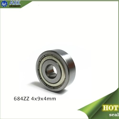 684ZZ bearing ABEC-5 (100PCS) 4x9x4mm Miniature Motor Quadcopter Bearing steel 618/4ZZ EMQ Z3V3