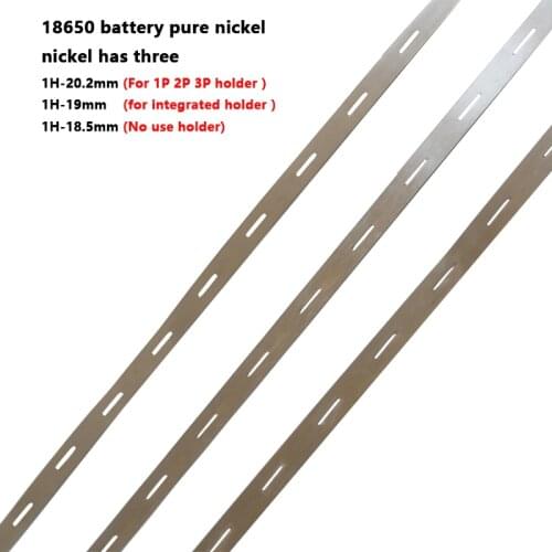 18650 battery pure nickel Cylindrical LiFePo4 LiMn2O4 LiCoO2 cell connect the nickel belt 18650 nickel bus bar