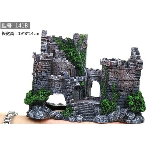 Aquarium fish tank decorations, artificial rockery landscape decoration ornaments