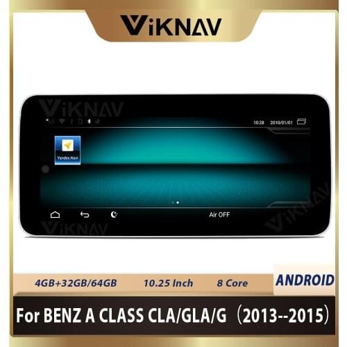 10.25 inch Android Car GPS Navigation multimedia player for-Benz A CLA/GLA/G 2013-2015 Auto GPS radio tape recorder