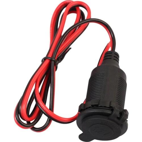 Newest Car 12V Charger Cable Female Socket Plug Connector Adapter Auto Accessory Hot Selling
