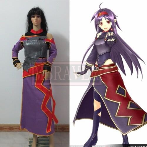 Free Shipping!Sword Art Online II Mothers Rosary,Konno Yuuki Cosplay Costume