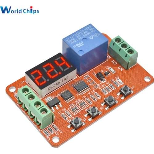 DC 5V 12V 24V DVB01 Digital Voltage Comparator Voltmeter Microcontroller Option Voltage Charge/Discharge Monitor Controller