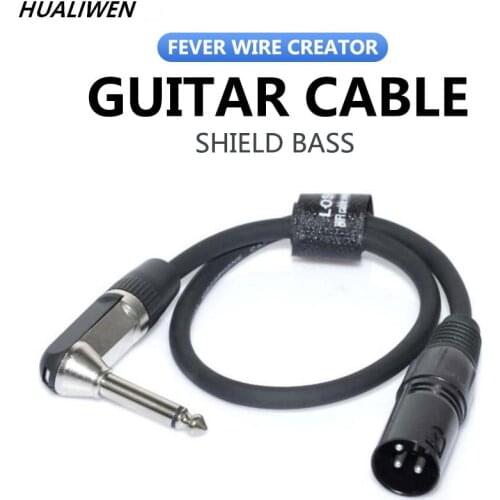 Electric Guitar Cable Wire Cord No Noise Shielded Bass Cable For Guitar Amplifier Accessories Musical Instruments