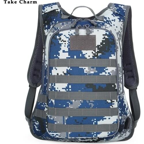 Camouflage Canvas Waterproof And Durable Backpack New Men Women Laptop Bag Youth Outdoor Sports Mountaineering Bag USB Socket