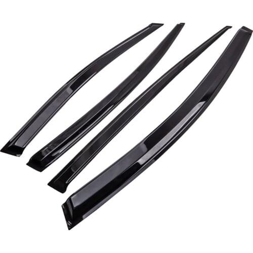 4x Smoke Window Visor Shade Rain Guard Vent Deflector for Hyundai Elantra 17-19