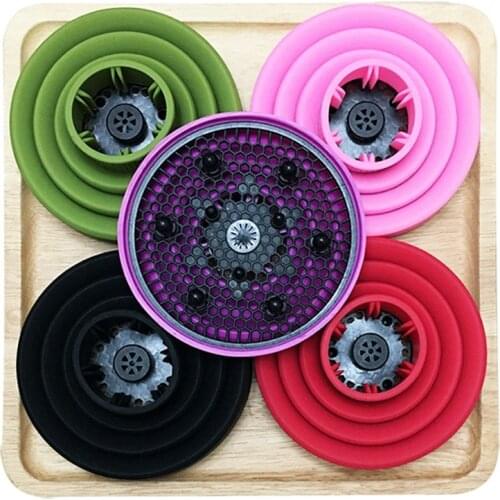 Hairdryer Diffuser Cover Silicone Collapsible Hairdryer Accessories Hairdressing Salon Tools