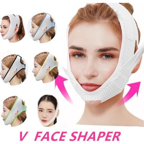 Face-Lifting 3D V-Line Sleep Eliminates Sagging Skin Breathable Anti Aging Chin Up Pain-Free Face Slimming Strap
