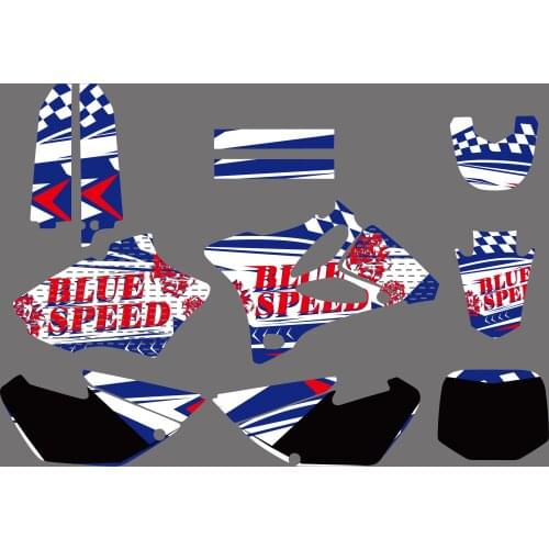 Graphics Background Full Decal Sticker Kits for Yamaha YZ85 YZ 85 2002-2014 2013 2012 2011 2010 2009 2008 2007 Decals Stickers