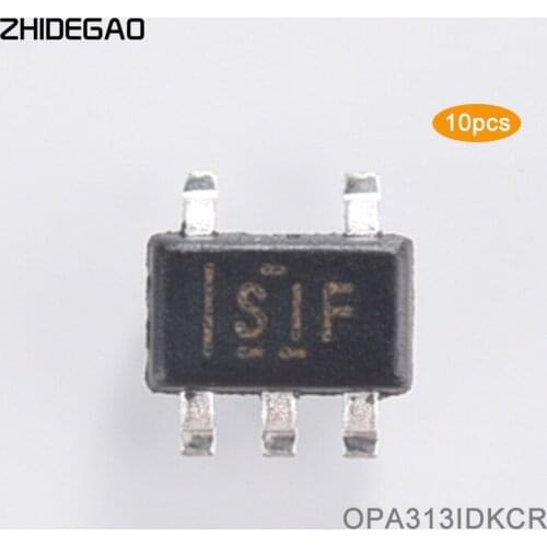 OPA313IDCKR SMD SC70-5 OPA313 1MHz Low noise Operational Amplifier Amplification IC TI Original New