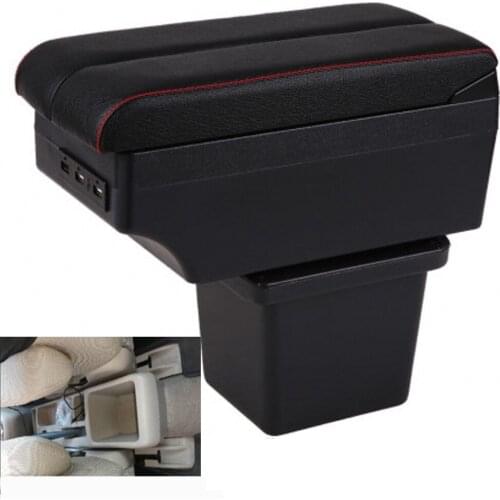 For corolla verso armrest box central content box interior Armrests Storage car-styling accessories part with USB