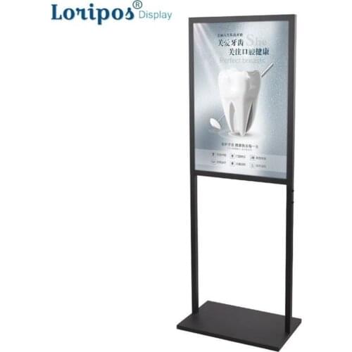 Poster Pop Frame Portal Birthday Welcome Signage Wedding Photo Floor Stand Double Sided Door Banner Holder Rack