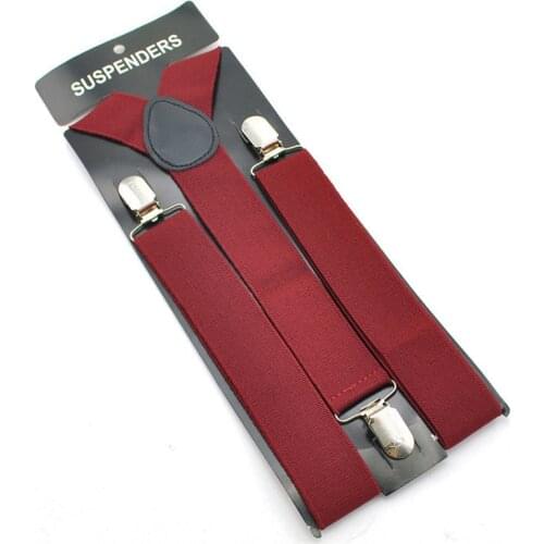 Adjustable Elasticated Adult Army Green Suspender Y Shape Clip-on Mens Suspenders 3 Clip Pants Braces For Women Belt Straps