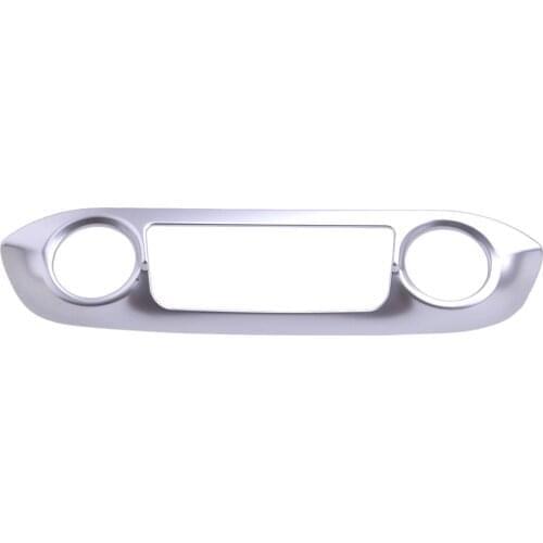 Silver Center Console Switch Button Cover Bezel Trim ABS Fit for Honda CRV 2012 2013 2014 2015 2016