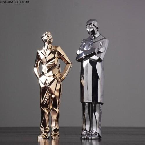 Nordic Modern Minimalist Abstract Creative Character Ceramic Decoration Art Entrance Office Desktop Decoration Decoration