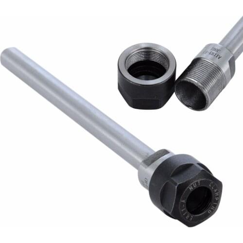 High Quality Metal C8-ER11A-100L Straight Shank Collet Chuck Holder Extension Rod For CNC Milling