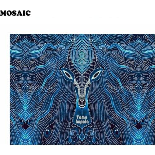 Needlework 5D Diamond Painting Cross Stitch deer Full DIY Diamond Embroidery aniamls,Fantasy art,mosaic,Pattern,Rhinestone E183