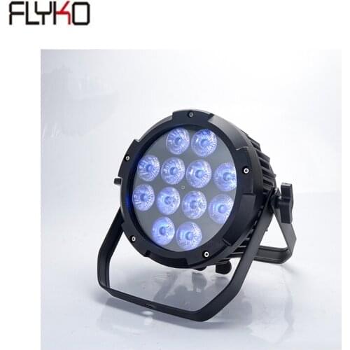 Factory price remote control 12x18w battery-powered par light 6 in 1 for fashion theater home or out door party