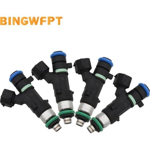 4Pcs 16600-JA000 Fuel Injector for N issan Rogue Altima Sentra 2.5L 2007-2014