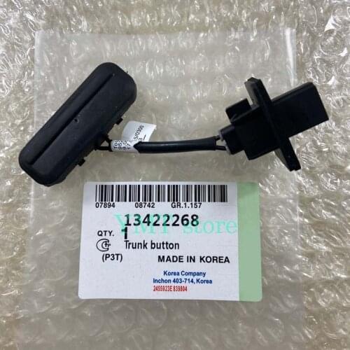 Black Tailgate Boot Switch Trunk Opening Release For Buick Regal Opel Insignia Vauxhall Hatch Saloon 13422268