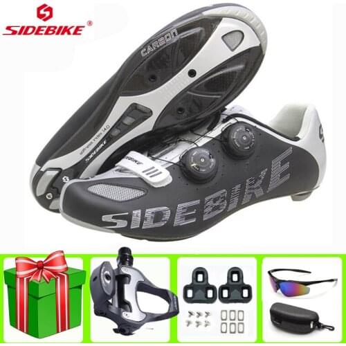 Road Cycling Shoes Sapatilha Ciclismo Bike Self-Locking Carbon Fiber Ultralight Professional Bicycle Racing Bicicleta Carretera