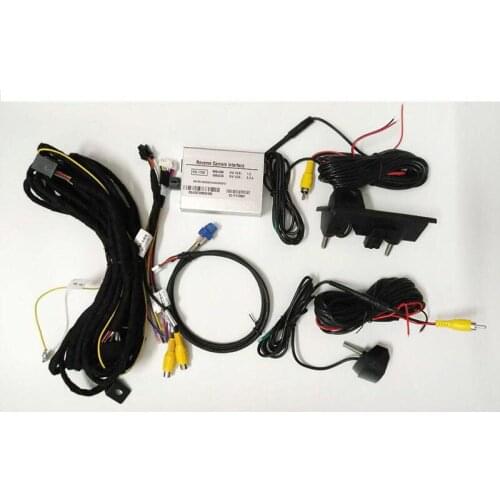 Car rear view camera interface for Audi 2013-2017 A1/Q3 MMI 3G/3G+ with parking guidelines