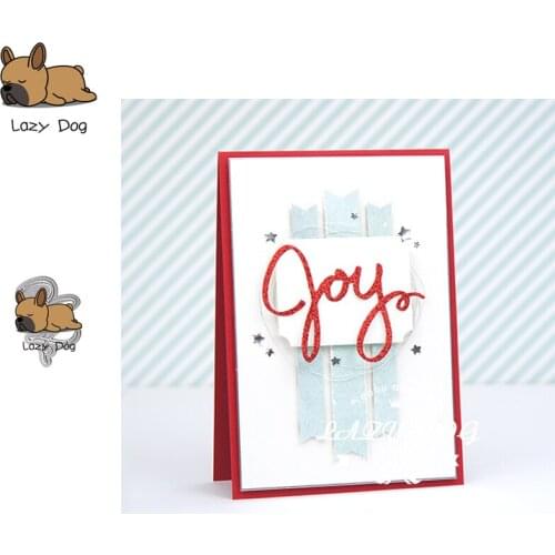 JOY Letter Celebrate Metal Cutting Dies Scrapbooking Stencil Decorative Craft Embossing Die Cuts Card Making New Dies For 2019
