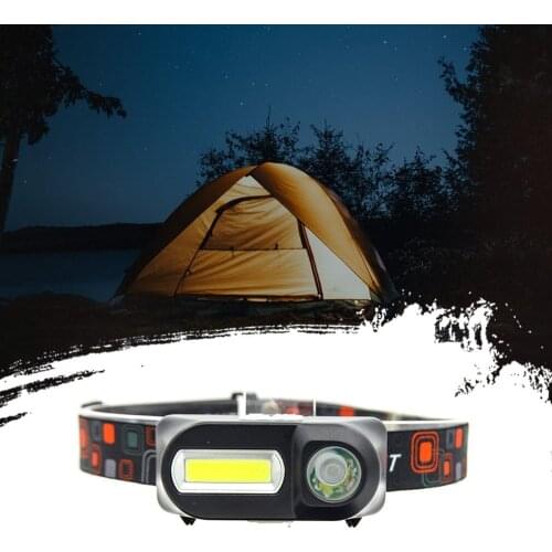 Cob Outdoor Emergency Flashlight 18650 Battery Multi-function Lighting Night Travel Lights Convenient Emergency Lights