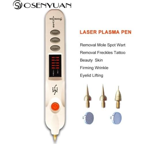 Picosecond Laser Beauty Plasma Pen Dark Spot Pigment Mole Tattoo Wart Removal Tool Microcurrent Cosmetology Wibrator Machine