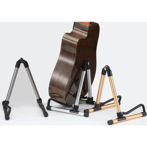 Electric Guitar Rack Stand Holder Folding A-Frame for Acoustic Guitar protect Classical Guitars Bass Ukulele Floor Stand Holder