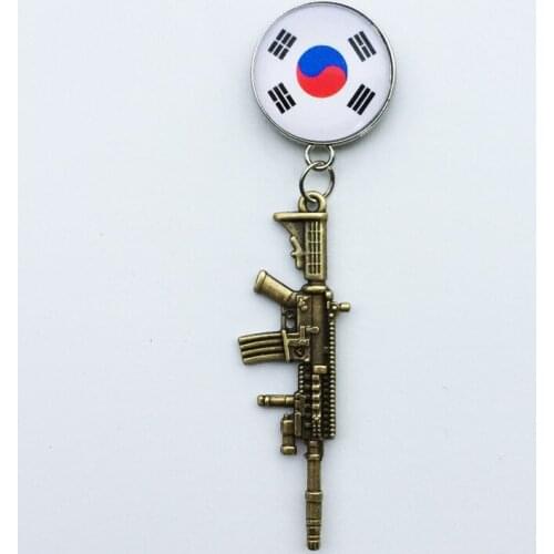 QIQIPP Korean tourist souvenir combination alloy magnetic paste refrigerator paste